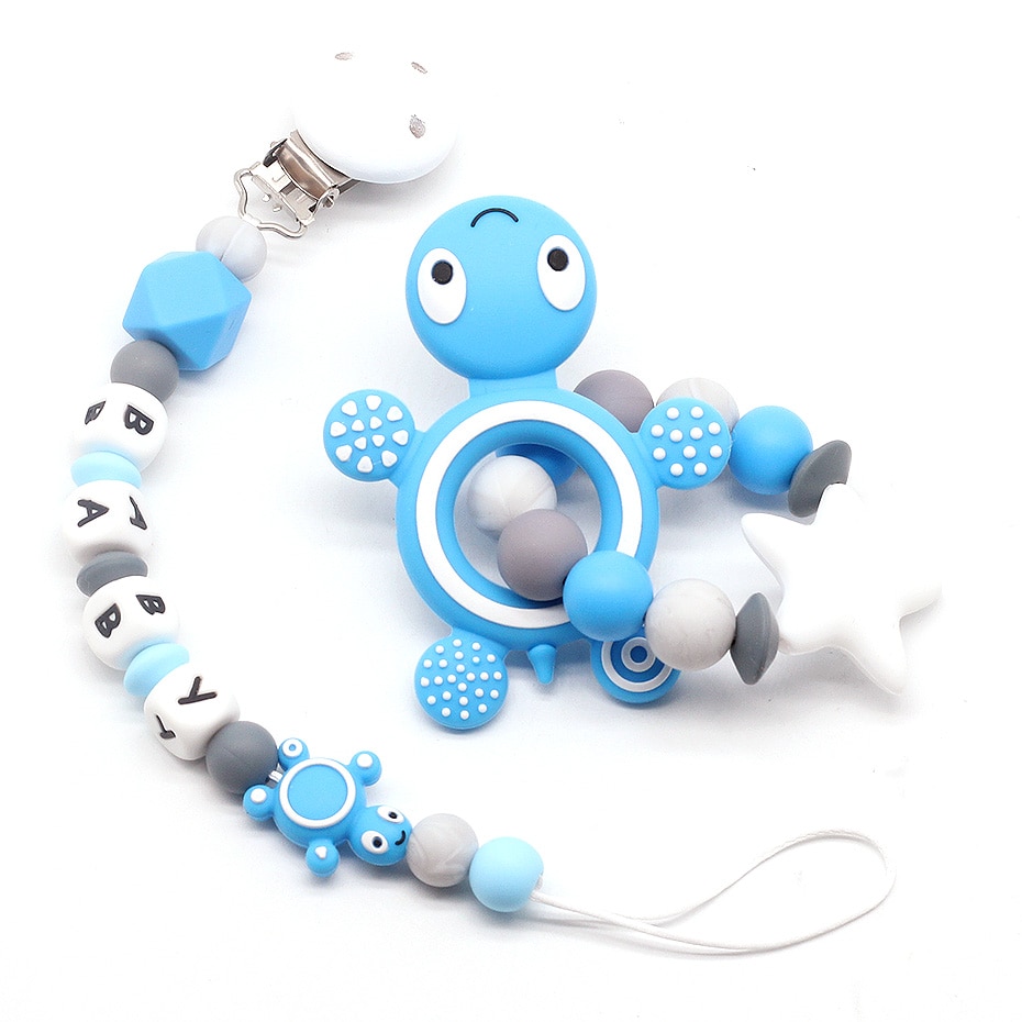 Dummy Holder Teething Pacifier Clip